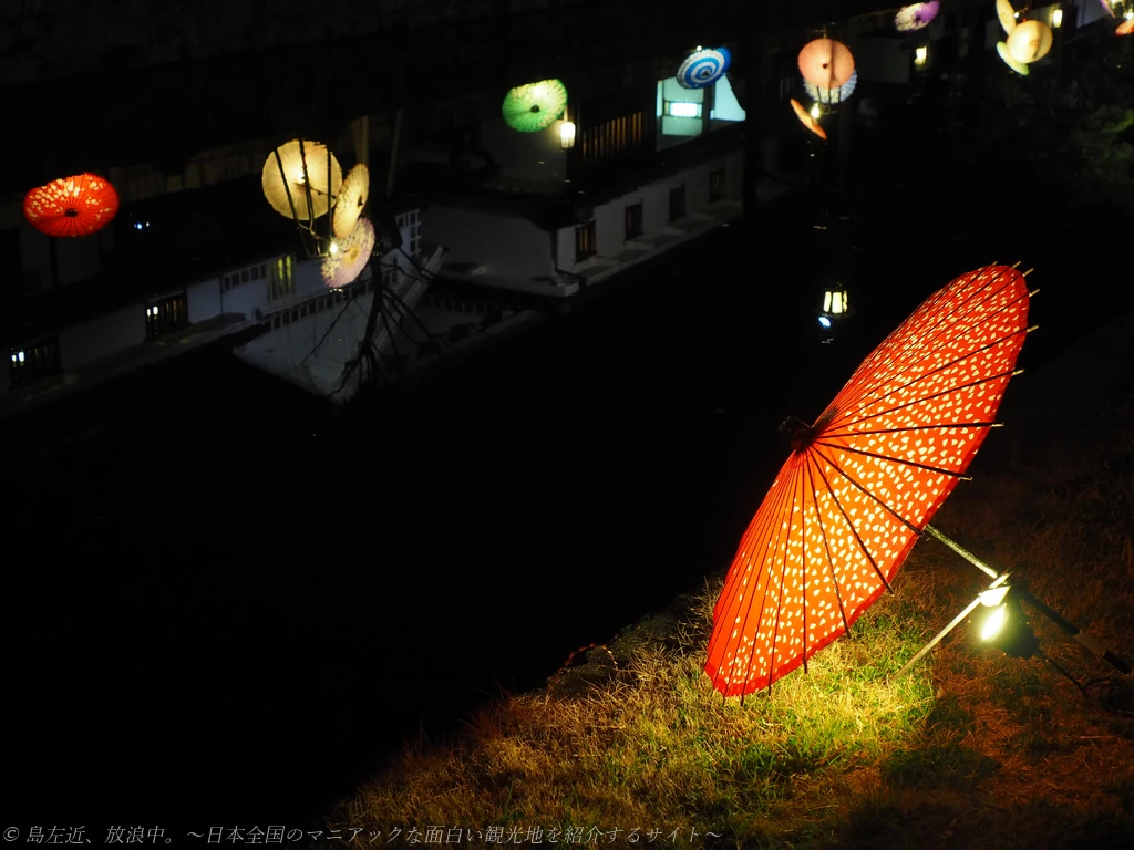 幻想的な倉敷春宵あかりと倉敷美観地区のポケふた&マンホール巡りを満喫!~関西から日帰りで行く春の瀬戸内海・島旅【番外編】~